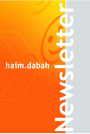 haim dabah newsletter main